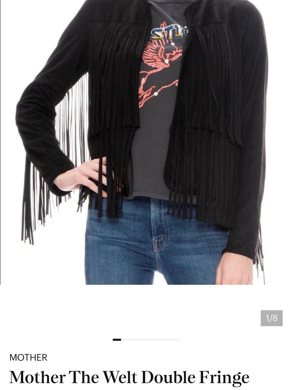 Mother Black Double Fringe M